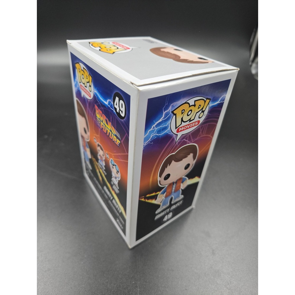 Funko Pop Movies Back to the Future Marty McFly 49 Vinyl Figure New Box - Picture 3 of 3